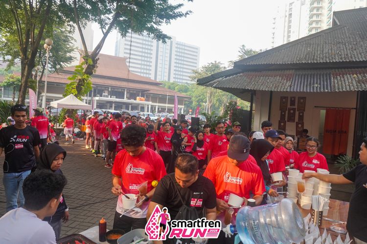 Race photo from Shakeout Run - Smartfren Run