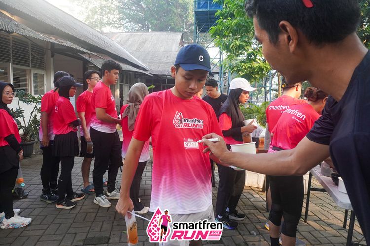Race photo from Shakeout Run - Smartfren Run