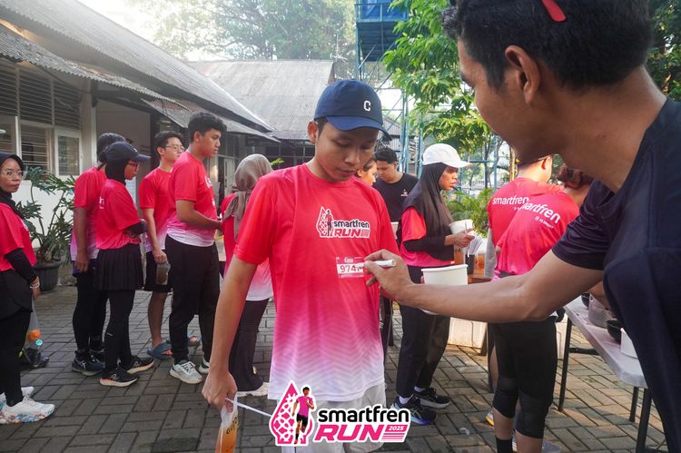 Race photo from Shakeout Run - Smartfren Run
