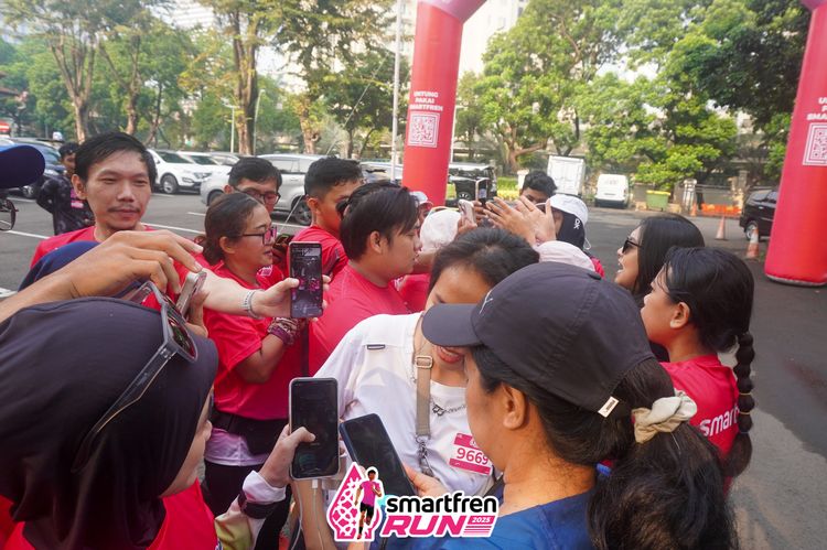 Race photo from Shakeout Run - Smartfren Run