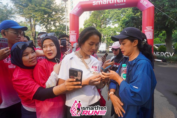 Race photo from Shakeout Run - Smartfren Run