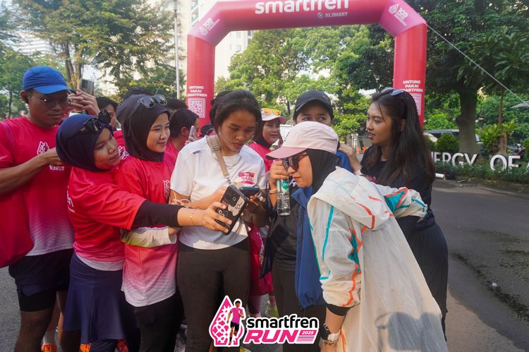 Race photo from Shakeout Run - Smartfren Run