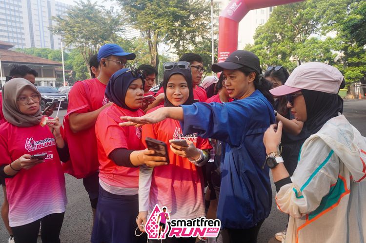 Race photo from Shakeout Run - Smartfren Run