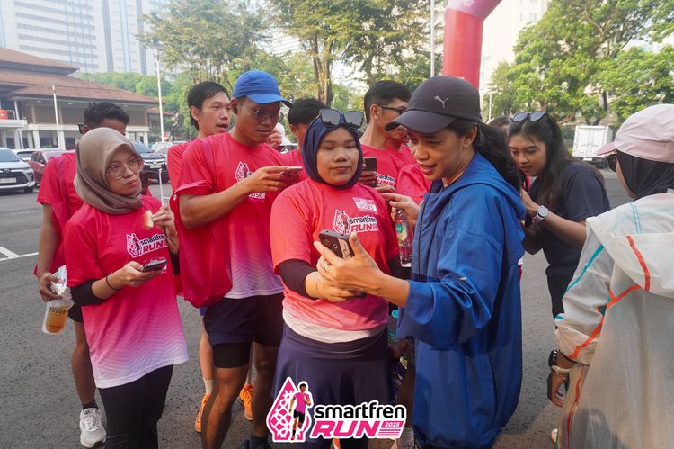 Race photo from Shakeout Run - Smartfren Run