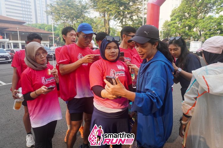 Race photo from Shakeout Run - Smartfren Run
