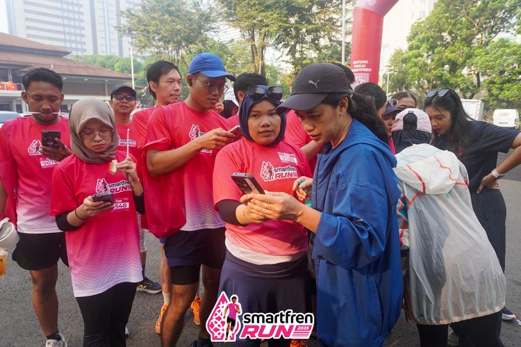 Race photo from Shakeout Run - Smartfren Run
