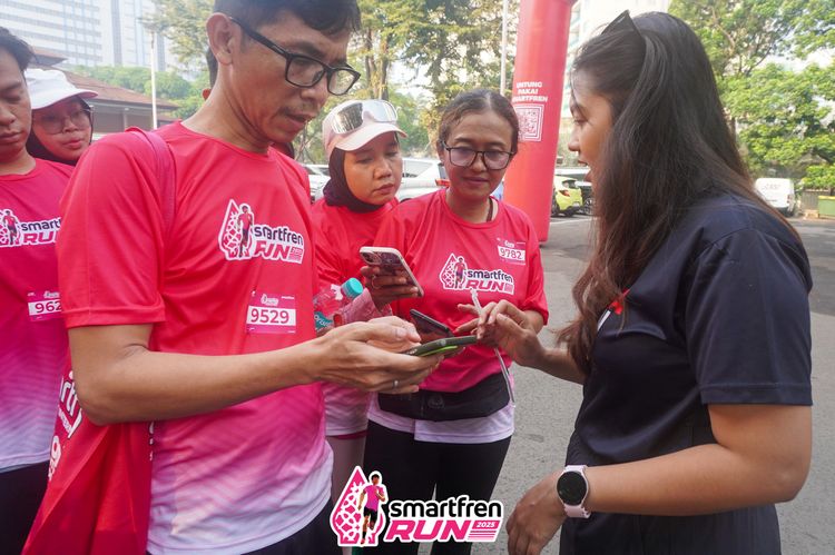 Race photo from Shakeout Run - Smartfren Run