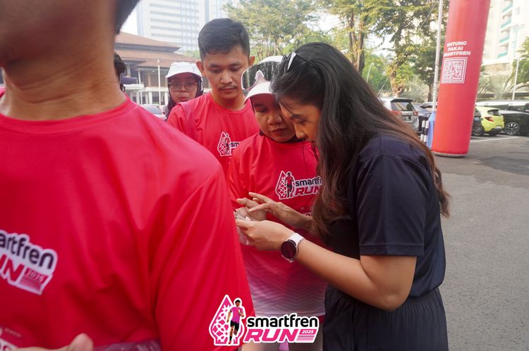 Race photo from Shakeout Run - Smartfren Run