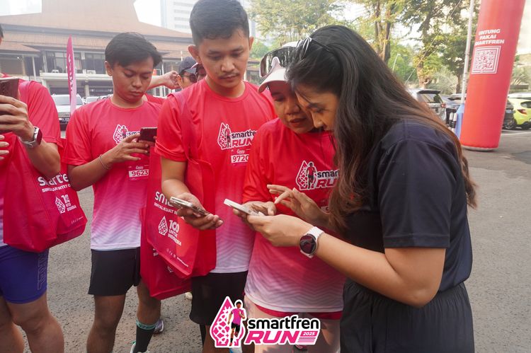 Race photo from Shakeout Run - Smartfren Run