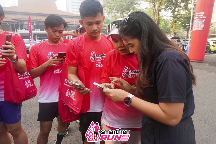Race photo from Shakeout Run - Smartfren Run