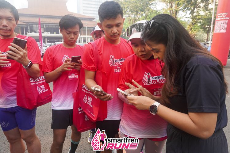 Race photo from Shakeout Run - Smartfren Run