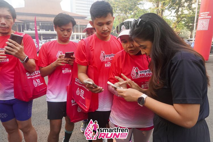 Race photo from Shakeout Run - Smartfren Run
