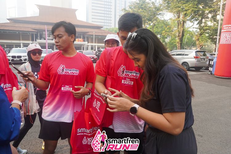 Race photo from Shakeout Run - Smartfren Run
