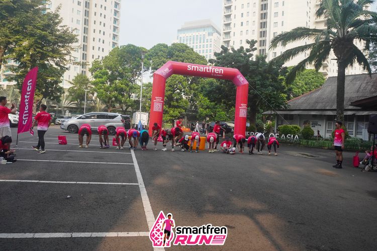 Race photo from Shakeout Run - Smartfren Run