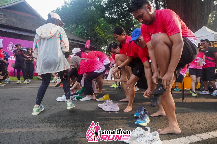 Race photo from Shakeout Run - Smartfren Run