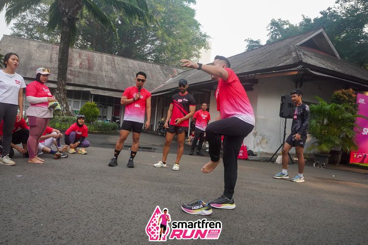 Race photo from Shakeout Run - Smartfren Run