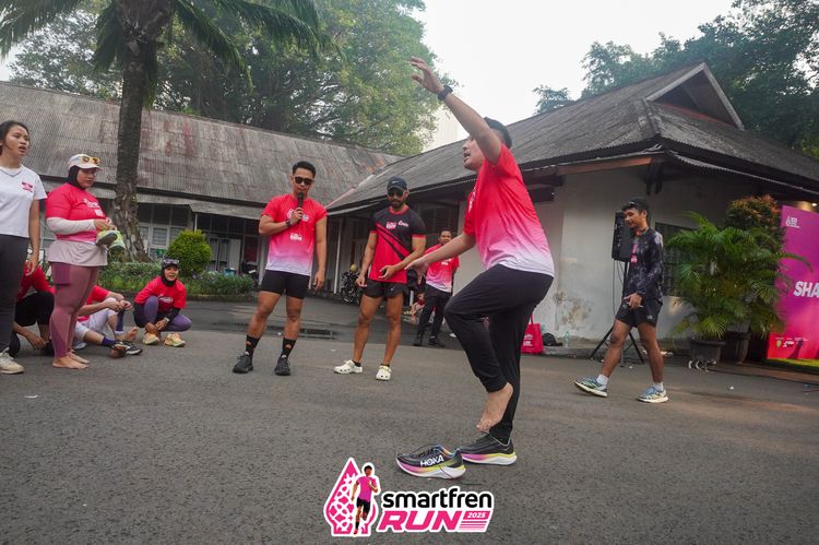 Race photo from Shakeout Run - Smartfren Run
