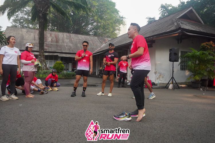 Race photo from Shakeout Run - Smartfren Run