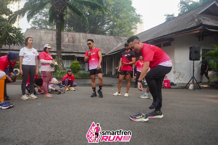 Race photo from Shakeout Run - Smartfren Run