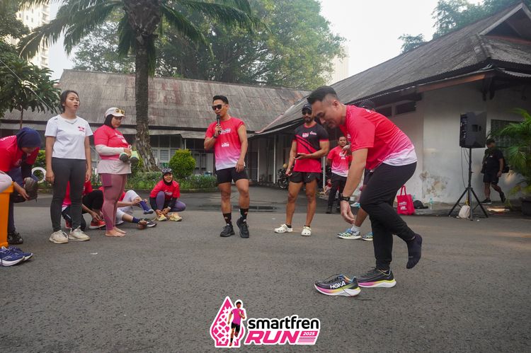 Race photo from Shakeout Run - Smartfren Run