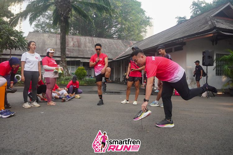 Race photo from Shakeout Run - Smartfren Run