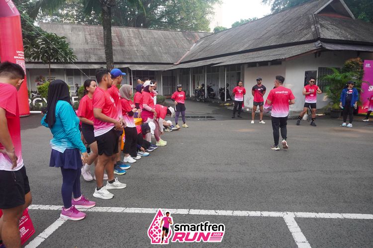 Race photo from Shakeout Run - Smartfren Run