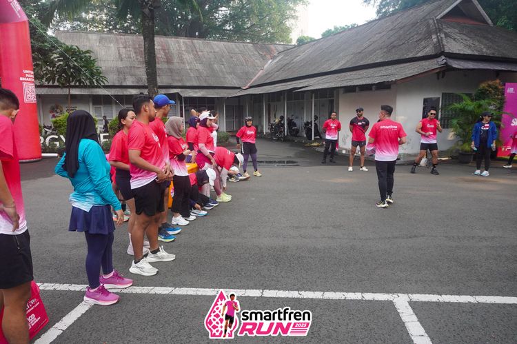Race photo from Shakeout Run - Smartfren Run