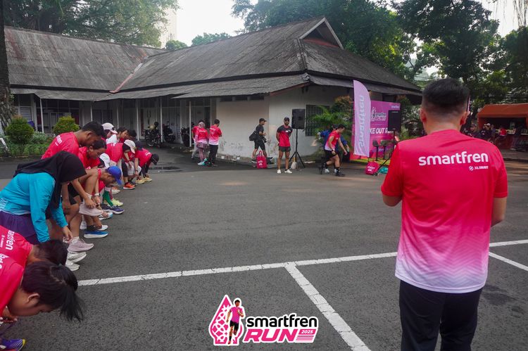 Race photo from Shakeout Run - Smartfren Run
