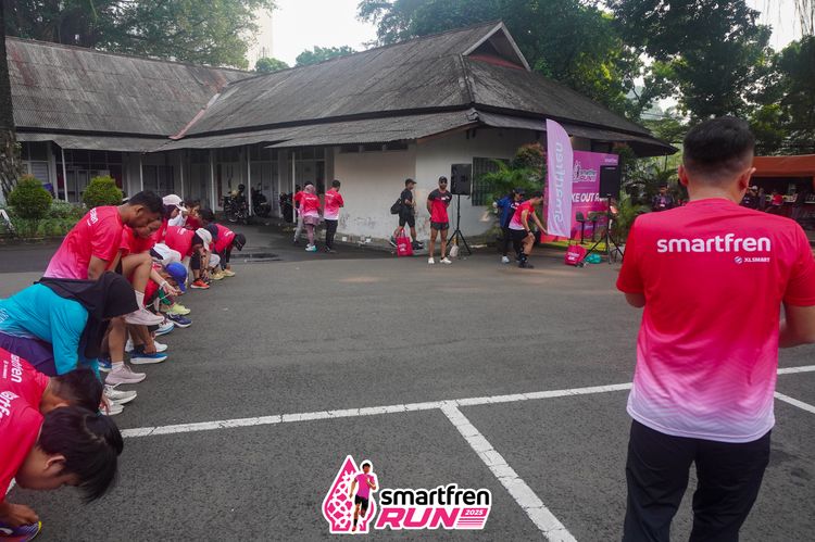 Race photo from Shakeout Run - Smartfren Run