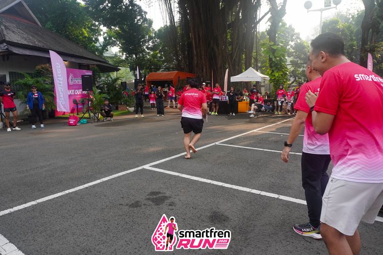 Race photo from Shakeout Run - Smartfren Run