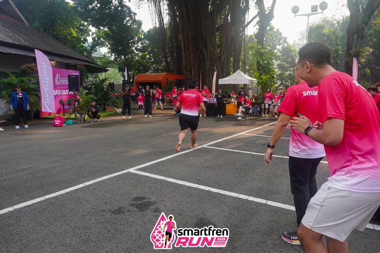 Race photo from Shakeout Run - Smartfren Run