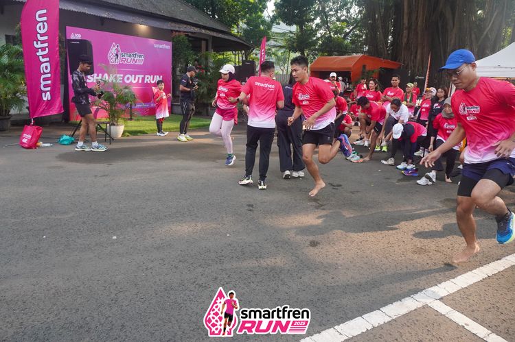 Race photo from Shakeout Run - Smartfren Run