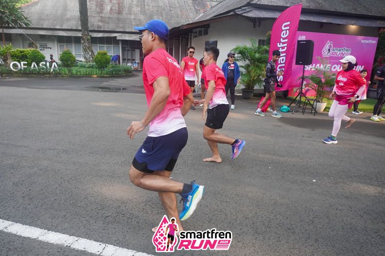 Race photo from Shakeout Run - Smartfren Run