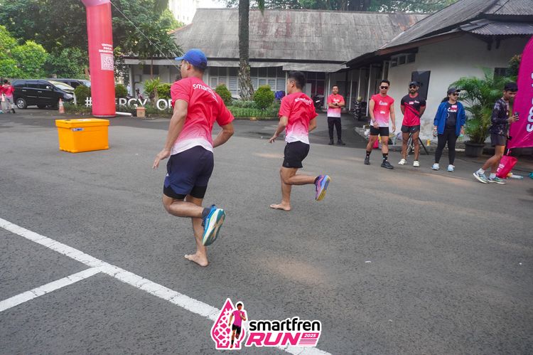 Race photo from Shakeout Run - Smartfren Run