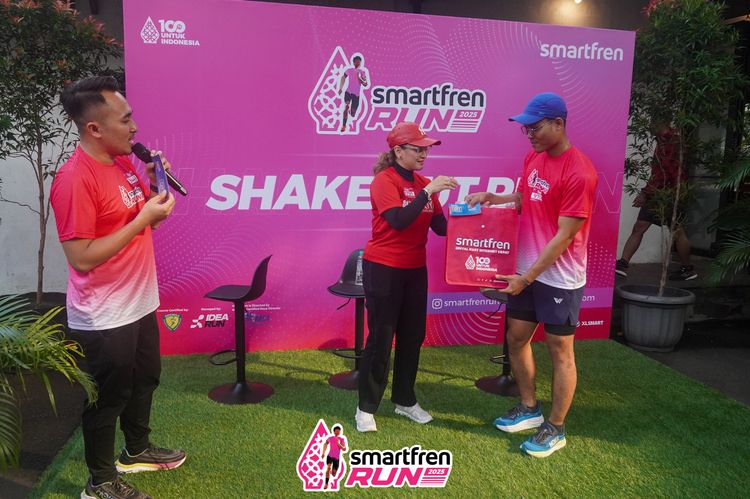 Race photo from Shakeout Run - Smartfren Run