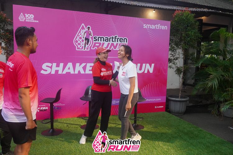 Race photo from Shakeout Run - Smartfren Run