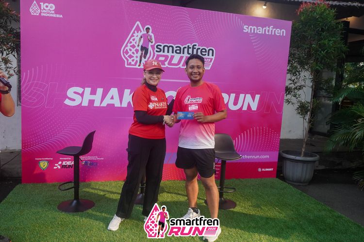Race photo from Shakeout Run - Smartfren Run