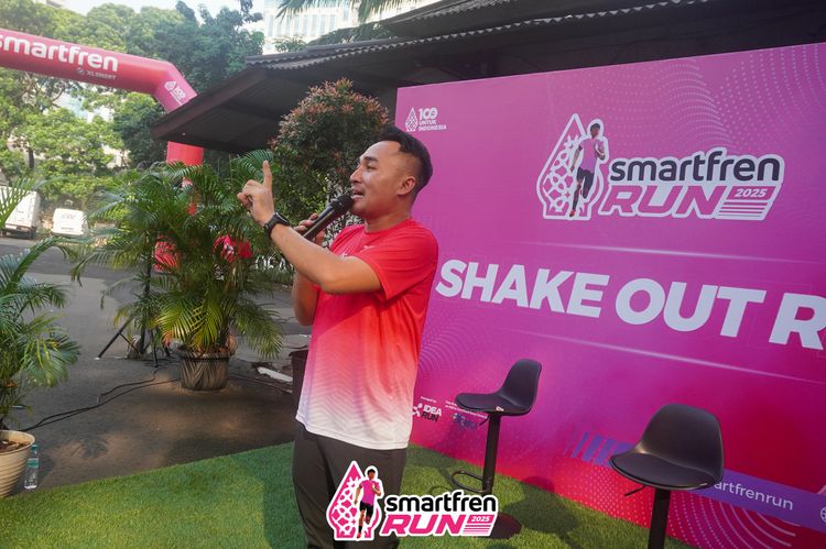 Race photo from Shakeout Run - Smartfren Run