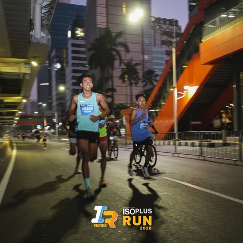 Race photo from ISOPLUS RUN 2026 - JAKARTA
