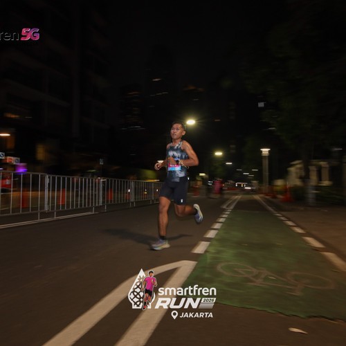 Race photo from SMARTFREN RUN 2026