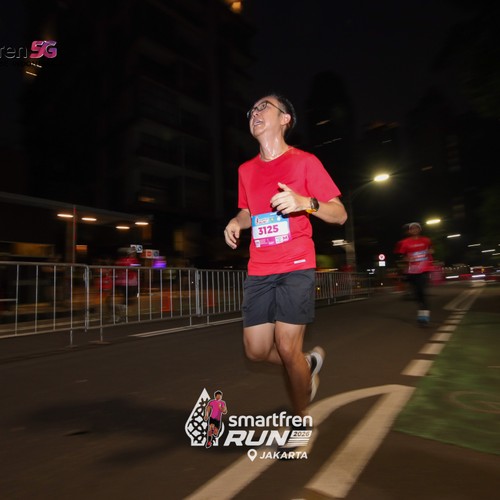 Race photo from SMARTFREN RUN 2026