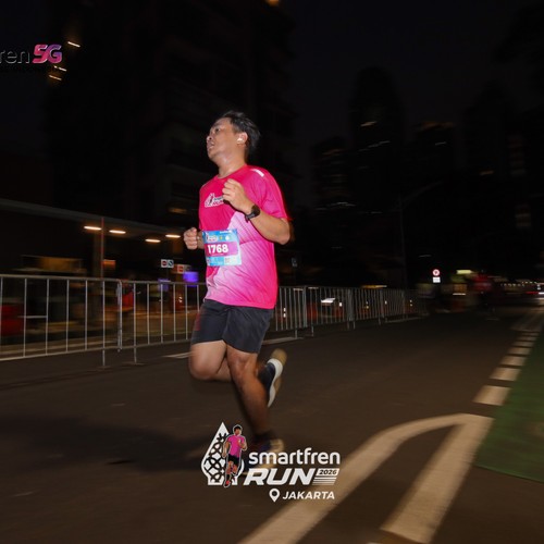 Race photo from SMARTFREN RUN 2026