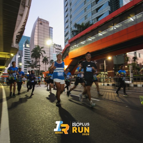 Race photo from ISOPLUS RUN 2026 - JAKARTA