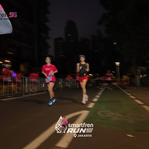 Race photo from SMARTFREN RUN 2026