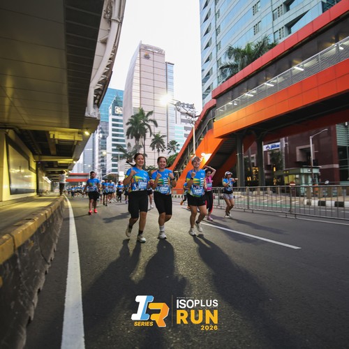 Race photo from ISOPLUS RUN 2026 - JAKARTA