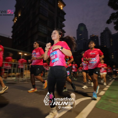 Race photo from SMARTFREN RUN 2026