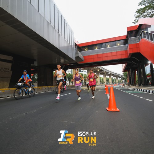 Race photo from ISOPLUS RUN 2026 - JAKARTA