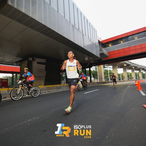 Race photo from ISOPLUS RUN 2026 - JAKARTA