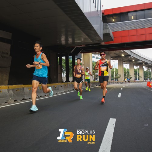 Race photo from ISOPLUS RUN 2026 - JAKARTA
