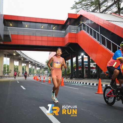 Race photo from ISOPLUS RUN 2026 - JAKARTA